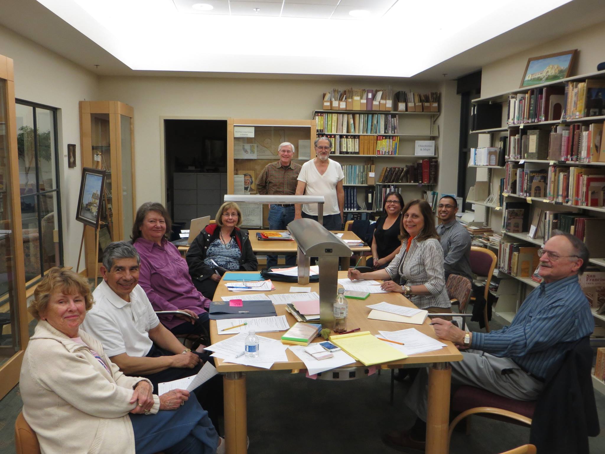 2015: MVHA Board Meeting at History Center