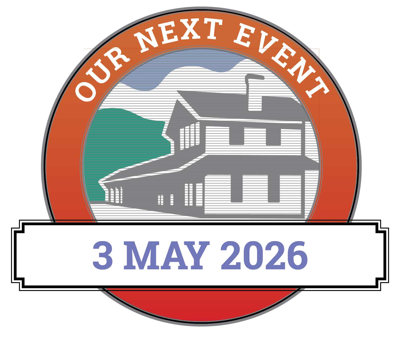 Save the Date graphic for a May 3rd, 2026 event at the MVHA.